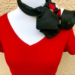 Vintage Ann Taylor silk scarf/wrap.